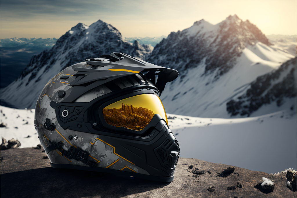 Snocross helmets 2025 with goggles