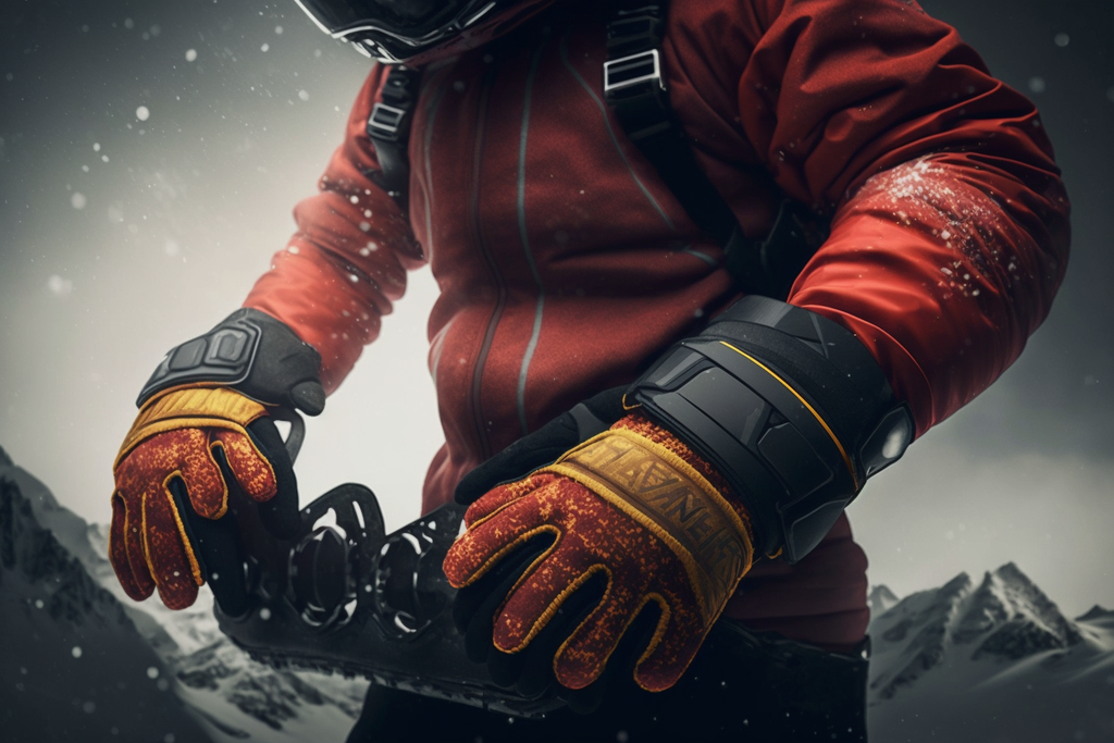 Snowboard gloves with built in wrist guards deals
