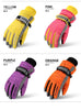 Men's ski gloves, children's and women's winter warm hands gloves, snowboard insulation, motorcycle cycling, sports, snow gloves