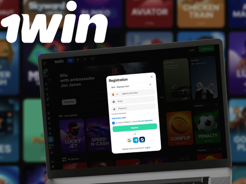 Registro en 1win Ghana: Detalles sobre la creación de cuentas