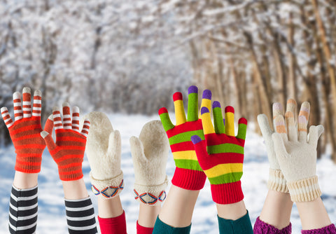 Come lavare i guanti invernali per bambini?