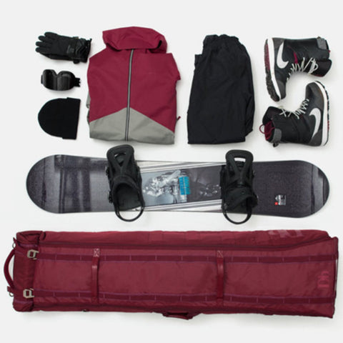 Größenübersicht für Snowboardtaschen - Aufgedeckt von Top Snowboarding Pro's