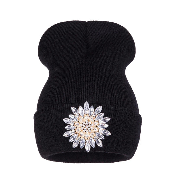 قبعة صغيرة منسوجة على شكل زهرة من رالفيرتي