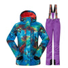 GSOU SNOW 스키 재킷 및 바지 세트