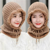 AETRUE Knitted Wool Hood