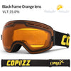 COPOZZ Men Women Brand Ski Goggles Snowboard Goggles Glasses For Skiing UV400 Protection Snow Glasses Anti-Fog Ski Mask Eyewear