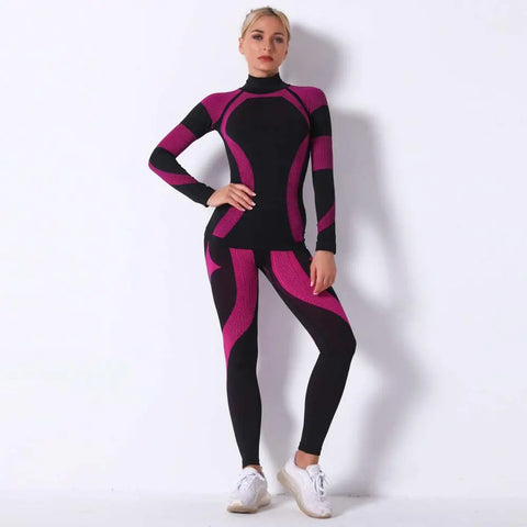 VINTOHOXN Long Sleeve Base Layer - Women's