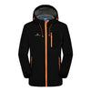 QUESHARK Wasserdichte Softshelljacke Herren