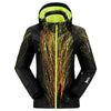 Veste de snowboard PELLIOT camouflage