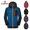 QUESHARK Wasserdichte Softshelljacke Herren
