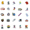 DAILINI 10/30/50 Pcs Snowboard Sticker Pack