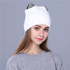 Xthree Beanie Hat With Cat Ears