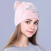 Xthree Beanie Hat With Cat Ears