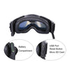 CCTHOOK Ski Goggles with Camera 720P HD 1080P