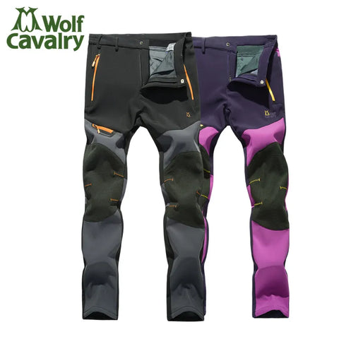 WOLF CAVALRY Pantalones de esquí y snowboard cálidos e impermeables