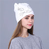 Xthree Beanie Hat With Cat Ears