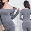 BAOUME lace Thermal Underwear Set - Women's