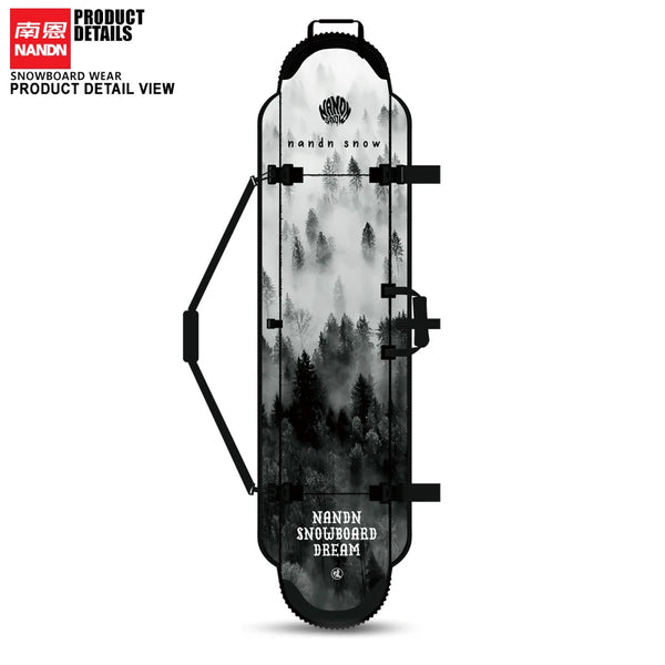 NANDN حقيبة على الجليد متينة مقاومة للاهتراء مريحة محمولة غطاء لوح التزلج Longboard Carr