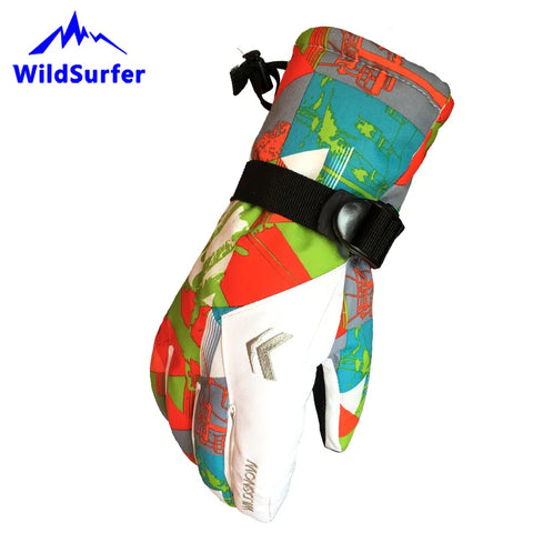 WILD SNOW Зимние термальные лыжи / сноуборд перчатки
