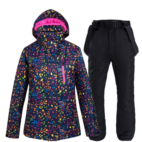 ARCTIC QUEEN Traje de esquí y snowboard impermeable - Mujer