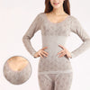 BAOUME lace Thermal Underwear Set - Women's