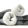 SERBEWAY Calcetines gruesos de invierno de lana merino - Mujer