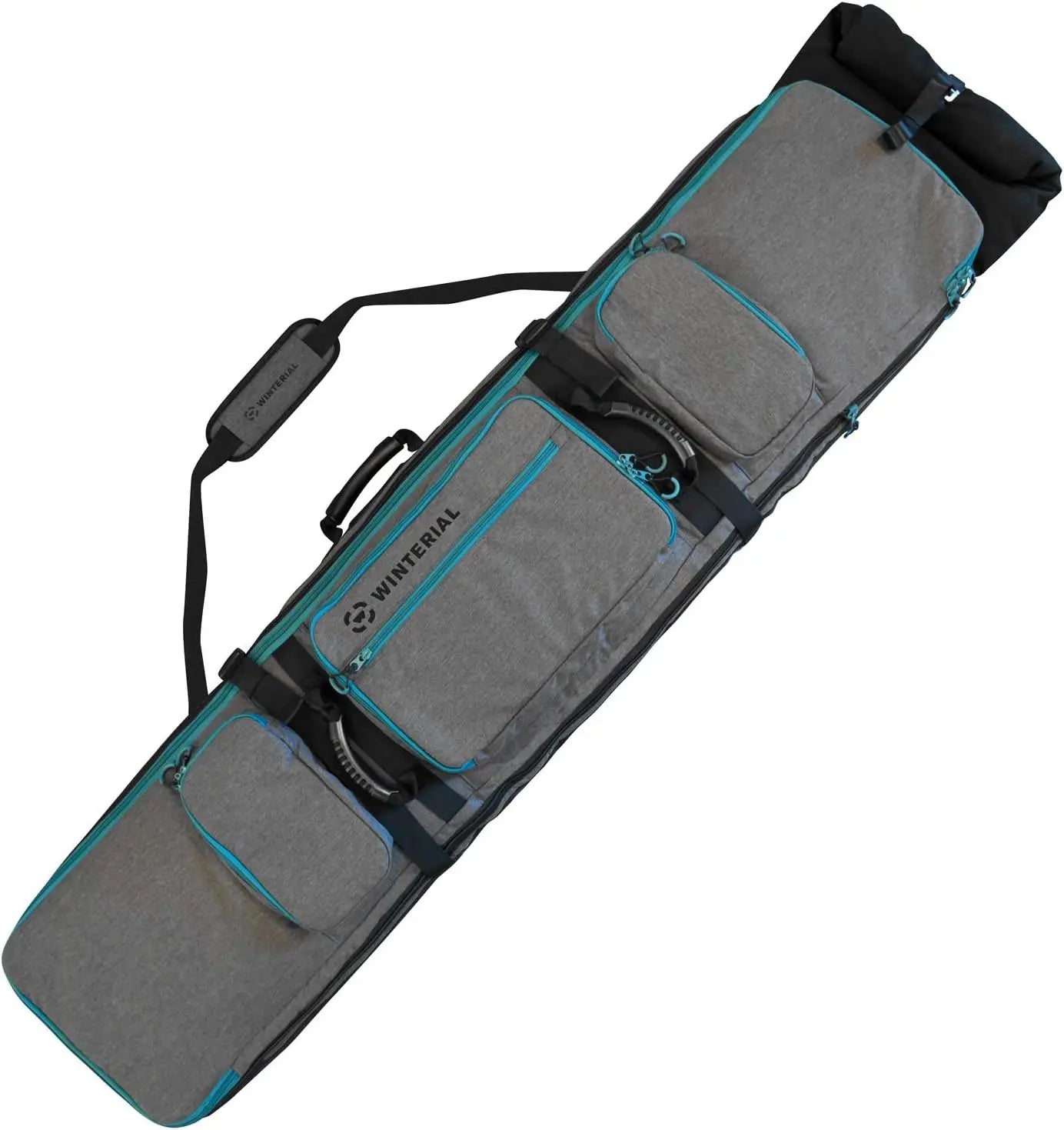 DAUSROOB Borsa da sci Borsa da Snowboard con Ruote, Sacca da Sci Imbottita 1680D Impermeabile Sacca Portasci per Viaggi Aerei, Borsa da Viaggio per Snowboard, Occhiali, Guanti, Sci e Accessori (164CM DAUSROOB Borsa da sci Borsa da Snowboard con Ruote, Sacca da Sci Imbottita 1680D Impermeabile Sacca Portasci per Viaggi Aerei, Borsa da Viaggio per Snowboard, Occhiali, Guanti, Sci e Accessori (164CM