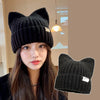 BRING Knitted Casual Cat Ear Beanie