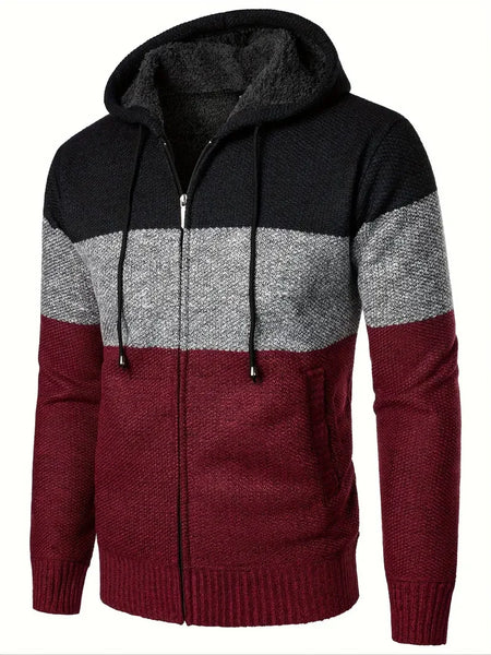 CASUAL Full Zip Hoodie For Men