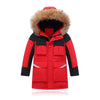 JISENAHU kids Snow Jacket with Fur Hood