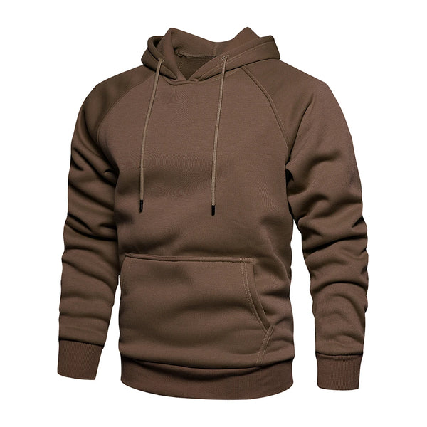 FAVOCENT Pullover hoodie för män