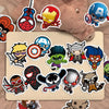 MINISO 50 Pieces Cartoon Snowboard Stickers