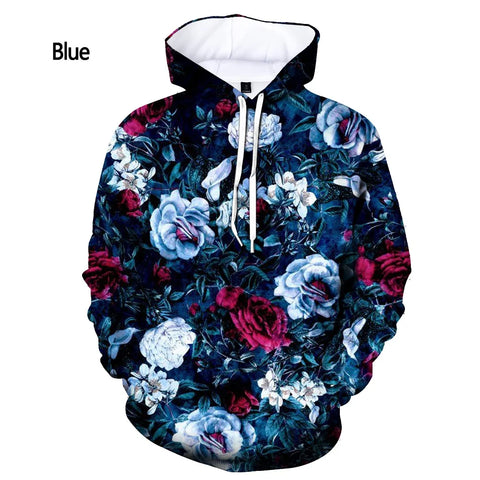 GIOIO blommig hoodie
