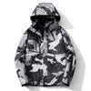 OUTDOOR Guys Camouflage Mixed Snowboarding Jacket Pants Set