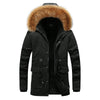 UNION ARMY Mens Parka Coat - Fur Hooded