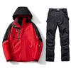 OUTDOOR Guys Camouflage Mixed Snowboarding Jacket Pants Set