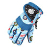 เด็กใหม่เด็กถุงมือหิมะอุ่นเด็กหญิงสกีสโนว์บอร์ดถุงมือWindproofกันน้ำThickenถุงมืออุ่นฤดูหนาวต้อง