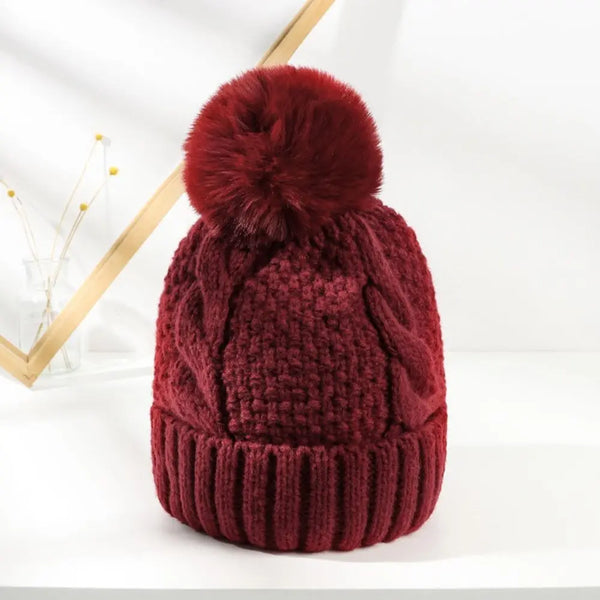 MCAXAPA Stretchy Knitted Wool Beanie