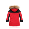 JISENAHU kids Snow Jacket with Fur Hood