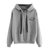 Sudadera con capucha de color liso SANWOOD para mujer