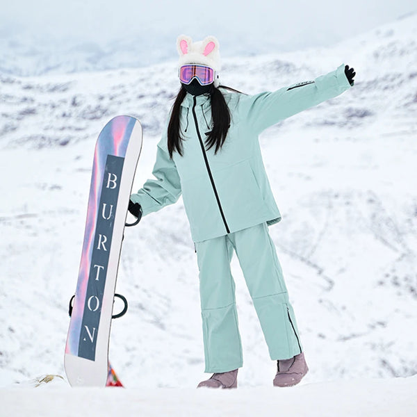 CHRLCK Warm Winter Ski Plus-Size Snowboard Suit