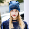 Xthree Beanie Hat With Cat Ears