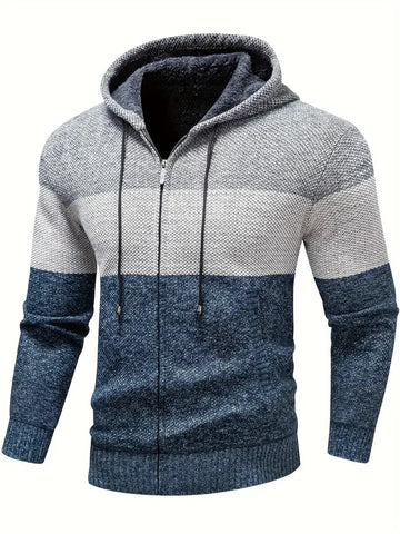 CASUAL Full Zip Hoodie For Men