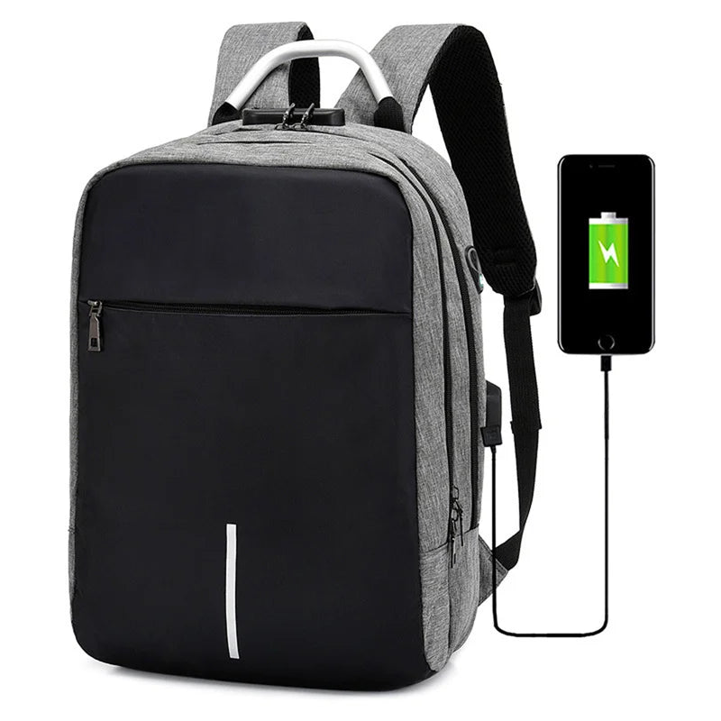anti-theft usb charging travel backpack laptop notebook organizer WAGABAO ANTI-THEFT Backpack - 15.6 inch laptop ON SALE NOW!
