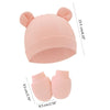 ROSWHEEL Baby Winter Hats With Ear Flaps Socks and Gloves