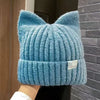 BRING Knitted Casual Cat Ear Beanie