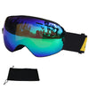 LOCLE Double Lens Ski Goggles