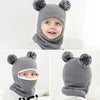 DENOSWIM Baby Hat and Scarf with Optional Gloves