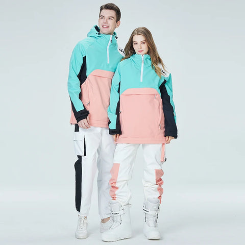 ARCTIC QUEEN Outdoor Matching Couples Unisex Ski Jacket and Pants