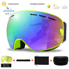 Ski Goggles Men Women Snowboard Glasses Winter Outdoor Sport Snowmobile Sunglasses Uv400 Double Layers Lens Anti-Fog Skiing Gogg